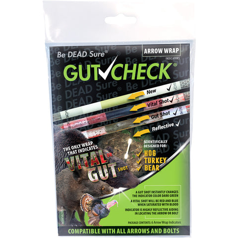 Gut Check Arrow Wrap Indicator Hog, Turkey, And Bear