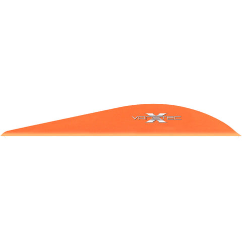 Vanetec Super Spine Vanes Flo. Orange 3 In. 100 Pk.