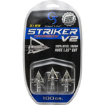 G5 Striker V2 Crossbow Broadheads 100 Gr. 3 Pk.