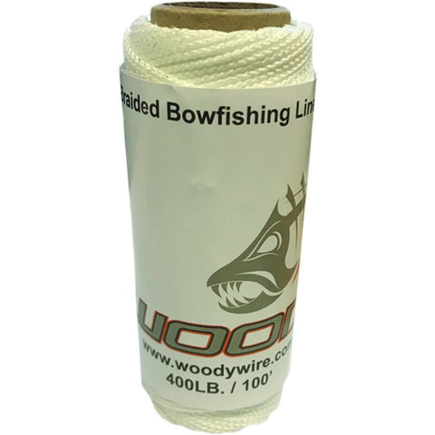 Woody Wire Bowfishing Braided Line 400 Lb 100 Ft.