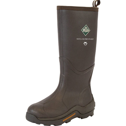 Muck Wetland Pro Snake Boot Brown 10