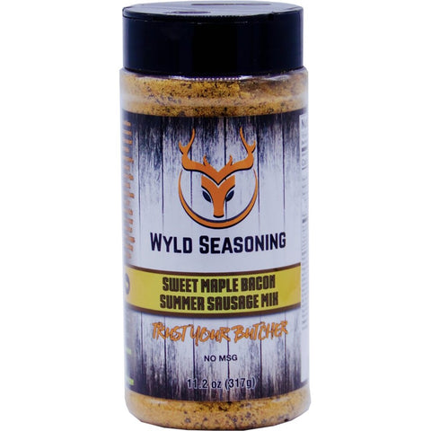 Wyld Seasoning Sausage Mix Sweet Maple Bacon Summer Sausage