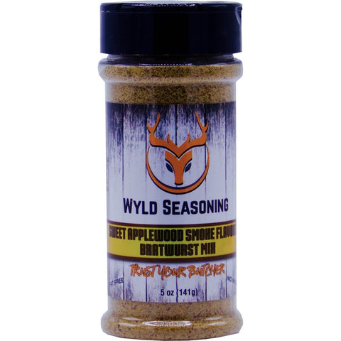 Wyld Seasoning Bratwurst Mix Sweet Applewood Smoked Brat Mix