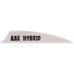 Aae Hybrid 2.0 Vanes White 1.95 In. Shield Cut 100 Pk.