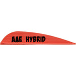 Aae Hybrid 26 Vanes Fire Orange 2.7 In. 100 Pk.