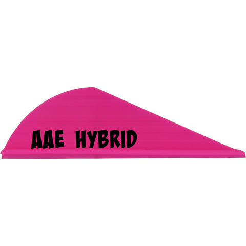 Aae Hybrid Hp Vanes Hot Pink 2 In. 100 Pk.