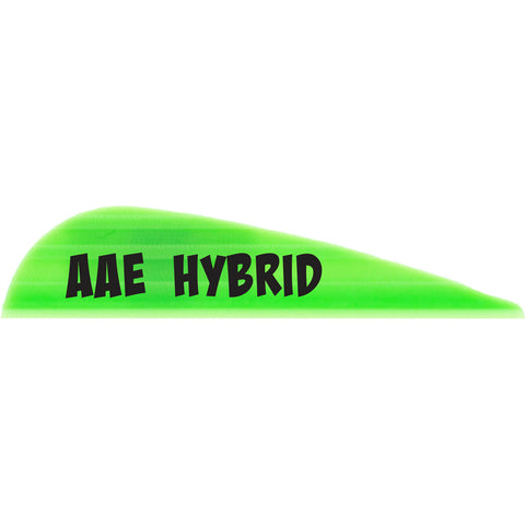 Aae Hybrid 16 Vanes Bright Green 1.7 In. 100 Pk.