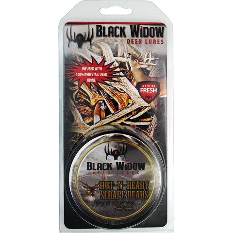 Black Widow Scrape Beads Red Label 2 Oz.