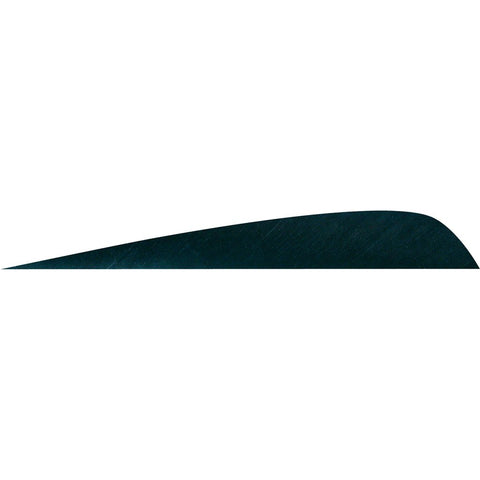 Gateway Parabolic Feathers Black 4 In. Lw 50 Pk.