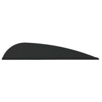 Aae Elite Plastifletch Vanes Black 2.875 In. 100 Pk.