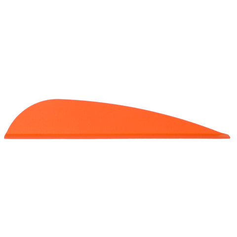 Aae Elite Plastifletch Vanes Fire Orange 2.875 In. 100 Pk.