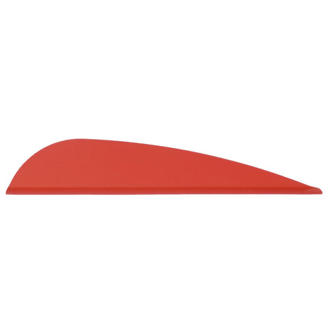 Aae Elite Plastifletch Vanes Red 2.875 In. 100 Pk.