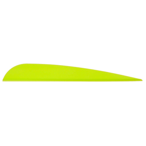 Aae Elite Plastifletch Vanes Yellow 3.875 In. 100 Pk.