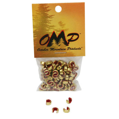 October Mountain Nock Sets Xl Red 100 Pk.