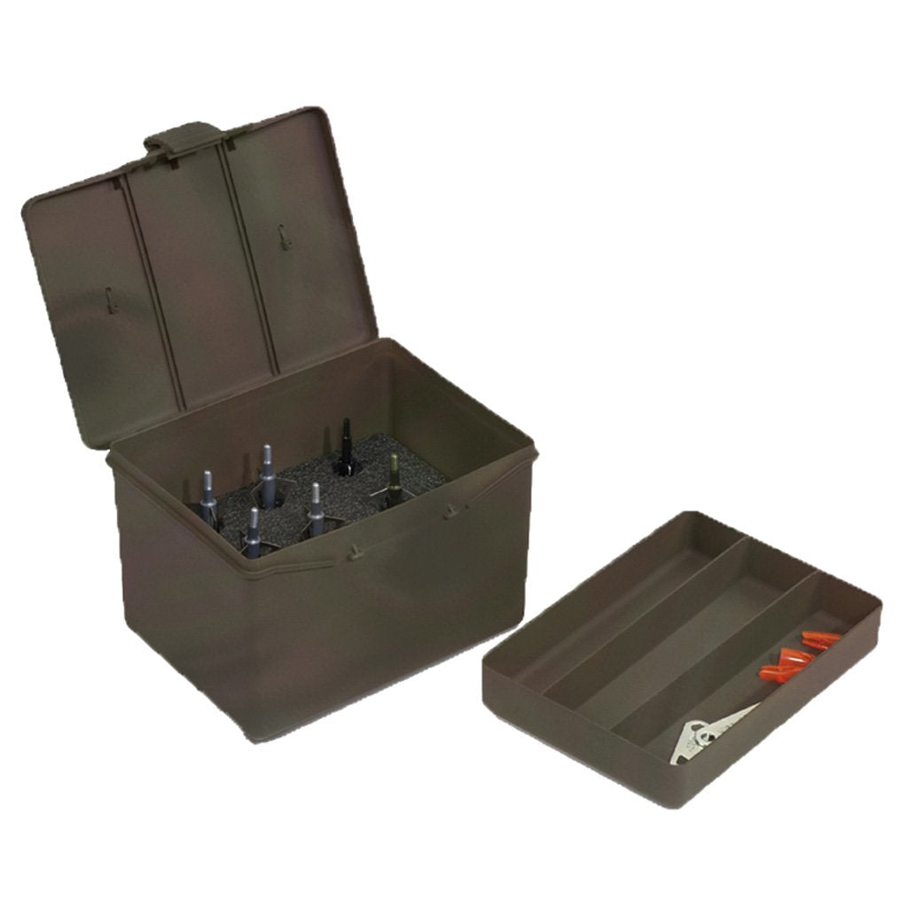 Plano Large Hinged Storage Box with Wheels Made in USA - OD Green —  /TheCrossbowStore.com