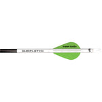 Nap Quikfletch W-quikspin Vanes White-green 6 Pk.