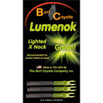 Lumenok Lighted Nocks Hd Orange X 3 Pk.