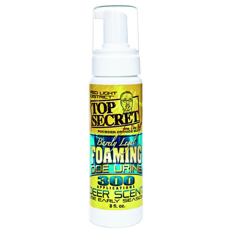 Top Secret Barely Legal Foam Deer Scent 8 Oz.