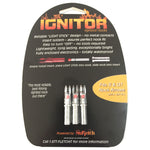 Nufletch Ignitor Nocks Red S 3 Pk.