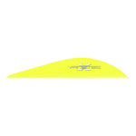 Vanetec Super Spine Vanes Flo. Yellow 2.3 In. 100 Pk.