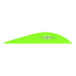 Vanetec Super Spine Vanes Flo. Green 2.3 In. 100 Pk.