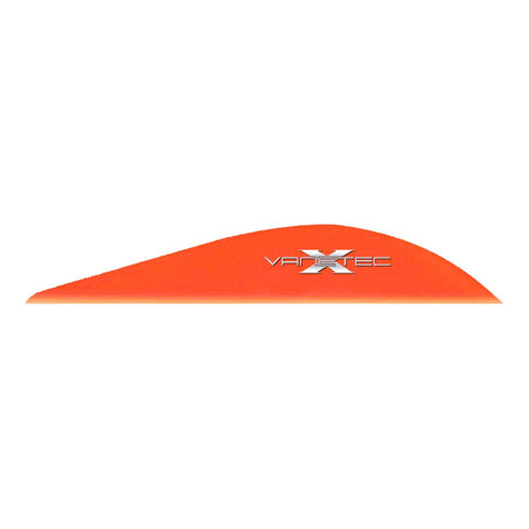 Vanetec Super Spine Vanes Flo. Orange 2.3 In. 100 Pk.