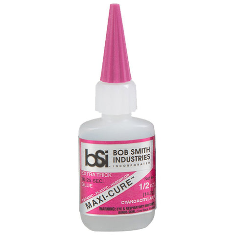 Bob Smith Maxi-cure Glue 1-2 Oz.