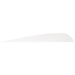 Gateway Parabolic Feathers White 4 In. Rw 12 Pk.