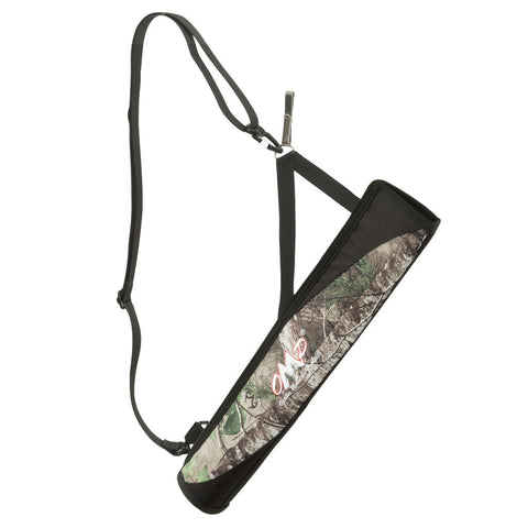 October Mountain No Spill Hip-back Quiver Camo Rh-lh