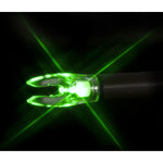 Nockturnal Fit Lighted Nocks Green 3 Pk.