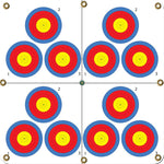 Arrowmat Foam Target Face Multi 3-spot 34 In.x 34 In.