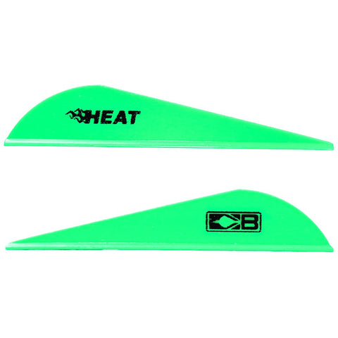 Bohning Heat Vanes Teal 36 Pk.