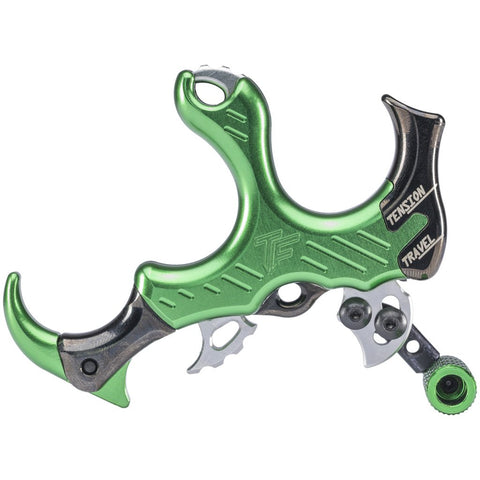 Trufire Synapse Release 3 Finger Green