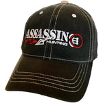 Assassin Flexfit Hat Bloodtrail Charcoal Large-x-large